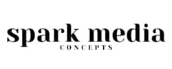 Spark media concepts logo.