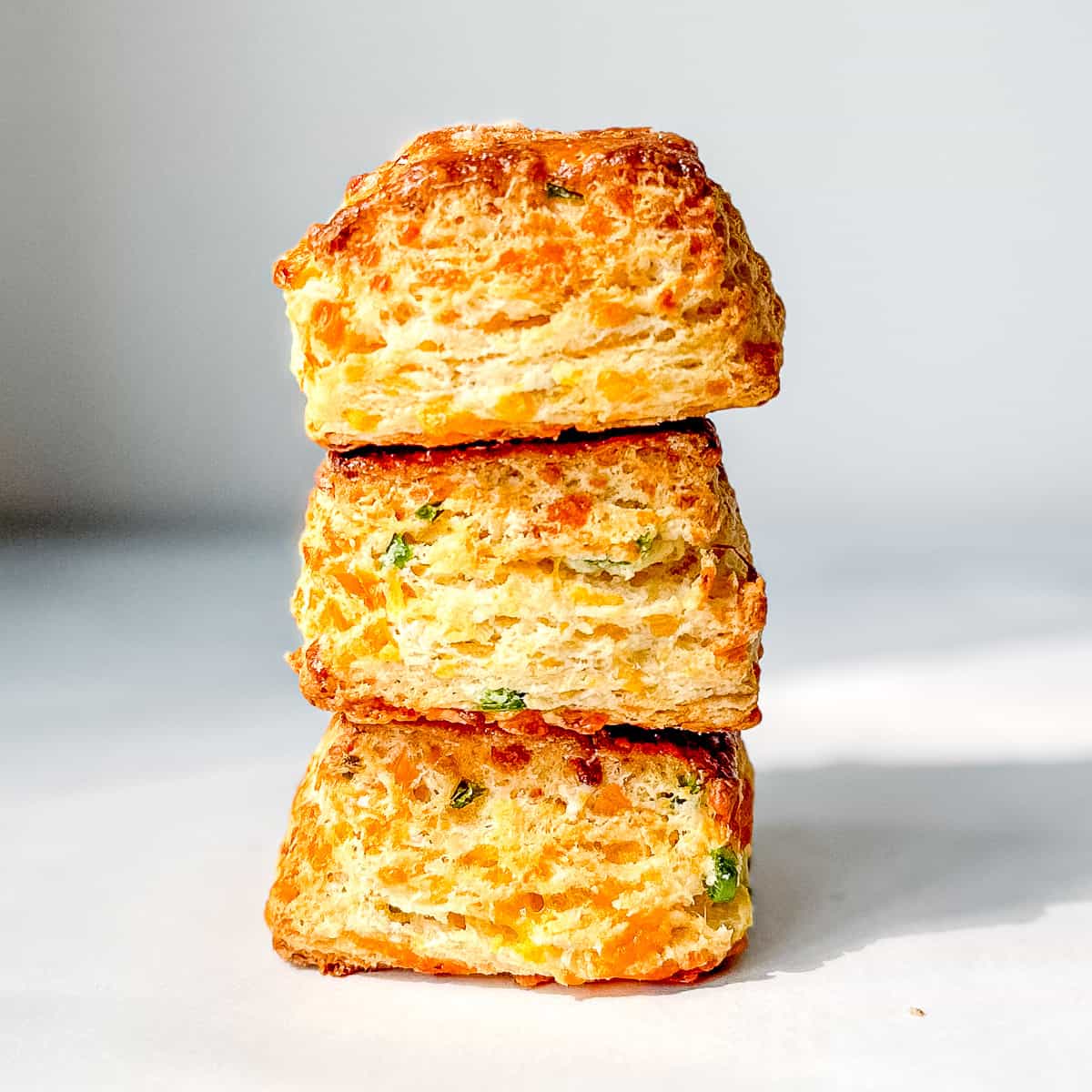 Flaky Jalapeño Cheddar Biscuits - But First We Brunch!