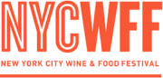 New york city wine and food festival logo.