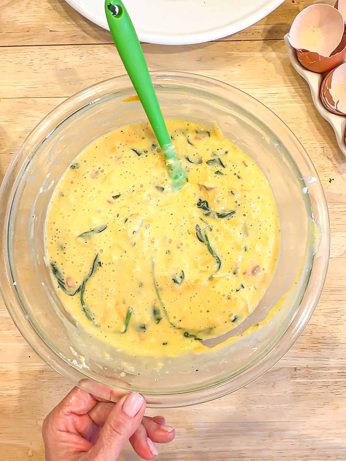 Egg mixture for Panera soufflé.